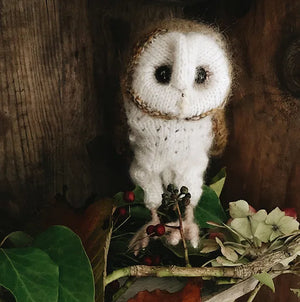 Barn Owl knitted Kit