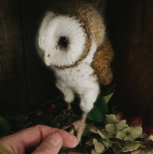 Barn Owl knitted Kit