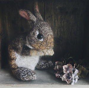 Wild Rabbit knitted Kit