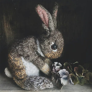 Wild Rabbit knitted Kit